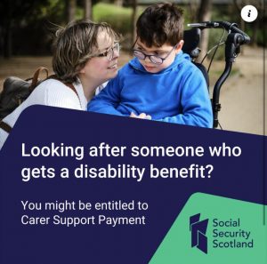 Looking after someone who gets a disability payment? You might be entitled to Carer Support Payment