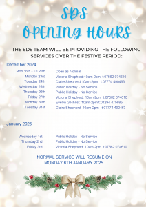 SDS Opening Hours